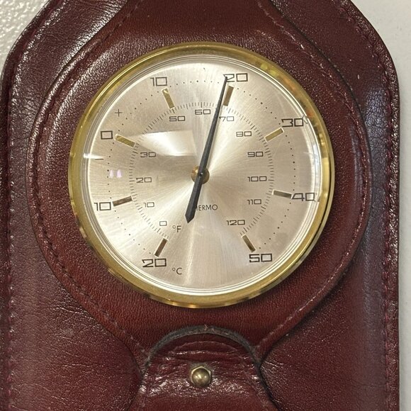 Vintage Pico Bello Weather Station German Barometric Temperature Hydrometer MCM - Picture 5 of 16